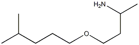 4-[(4-methylpentyl)oxy]butan-2-amine Structure