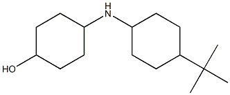 4-[(4-tert-butylcyclohexyl)amino]cyclohexan-1-ol Struktur