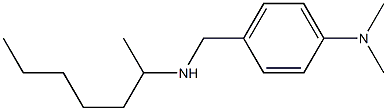 4-[(heptan-2-ylamino)methyl]-N,N-dimethylaniline Structure