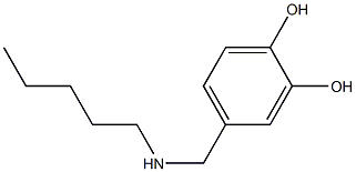 4-[(pentylamino)methyl]benzene-1,2-diol