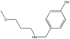 4-{[(3-methoxypropyl)amino]methyl}phenol