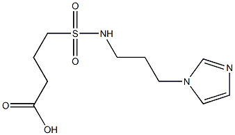4-{[3-(1H-imidazol-1-yl)propyl]sulfamoyl}butanoic acid