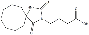 4-{2,4-dioxo-1,3-diazaspiro[4.7]dodecan-3-yl}butanoic acid