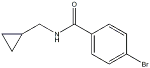 4-bromo-N-(cyclopropylmethyl)benzamide Structure