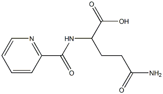 4-carbamoyl-2-(pyridin-2-ylformamido)butanoic acid|