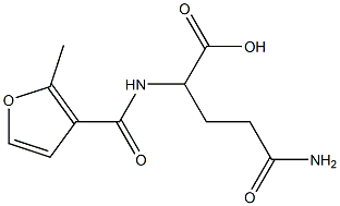 4-carbamoyl-2-[(2-methylfuran-3-yl)formamido]butanoic acid