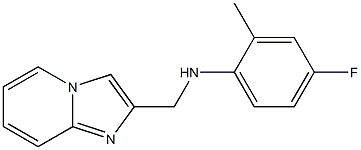  4-fluoro-N-{imidazo[1,2-a]pyridin-2-ylmethyl}-2-methylaniline