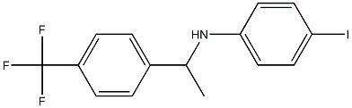 4-iodo-N-{1-[4-(trifluoromethyl)phenyl]ethyl}aniline|