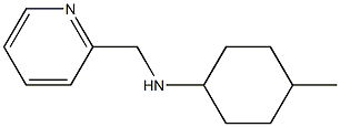 4-methyl-N-(pyridin-2-ylmethyl)cyclohexan-1-amine Structure