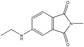 5-(ethylamino)-2-methyl-2,3-dihydro-1H-isoindole-1,3-dione Structure