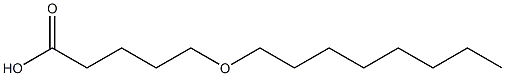 5-(octyloxy)pentanoic acid Structure