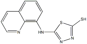 5-(quinolin-8-ylamino)-1,3,4-thiadiazole-2-thiol
