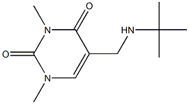 5-[(tert-butylamino)methyl]-1,3-dimethyl-1,2,3,4-tetrahydropyrimidine-2,4-dione