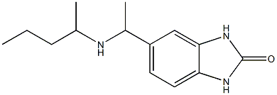 5-[1-(pentan-2-ylamino)ethyl]-2,3-dihydro-1H-1,3-benzodiazol-2-one