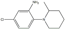 5-chloro-2-(2-methylpiperidin-1-yl)aniline Struktur