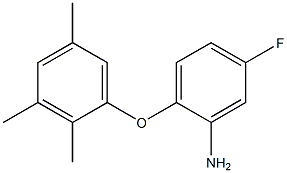 5-fluoro-2-(2,3,5-trimethylphenoxy)aniline Structure