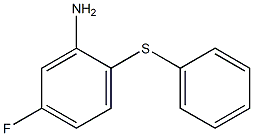 5-fluoro-2-(phenylsulfanyl)aniline