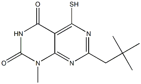 5-mercapto-1-methyl-7-neopentylpyrimido[4,5-d]pyrimidine-2,4(1H,3H)-dione