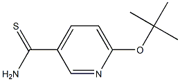 6-(tert-butoxy)pyridine-3-carbothioamide Structure