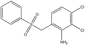 6-[(benzenesulfonyl)methyl]-2,3-dichloroaniline