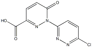 6'-chloro-6-oxo-6H-1,3'-bipyridazine-3-carboxylic acid Structure