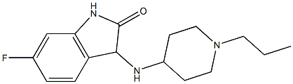 6-fluoro-3-[(1-propylpiperidin-4-yl)amino]-2,3-dihydro-1H-indol-2-one