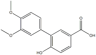 6-hydroxy-3',4'-dimethoxy-1,1'-biphenyl-3-carboxylic acid