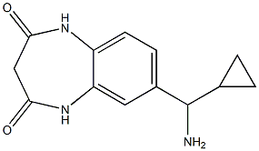  7-[amino(cyclopropyl)methyl]-2,3,4,5-tetrahydro-1H-1,5-benzodiazepine-2,4-dione