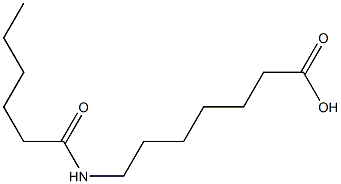7-hexanamidoheptanoic acid 结构式