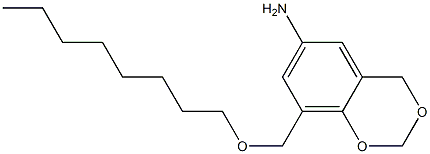 8-[(octyloxy)methyl]-2,4-dihydro-1,3-benzodioxin-6-amine|