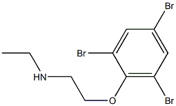 ethyl[2-(2,4,6-tribromophenoxy)ethyl]amine Struktur