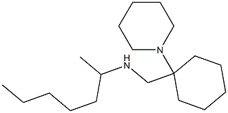 heptan-2-yl({[1-(piperidin-1-yl)cyclohexyl]methyl})amine|