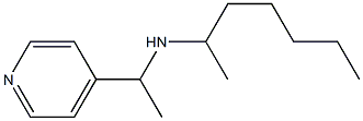 heptan-2-yl[1-(pyridin-4-yl)ethyl]amine|