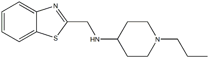 N-(1,3-benzothiazol-2-ylmethyl)-1-propylpiperidin-4-amine