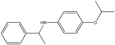  N-(1-phenylethyl)-4-(propan-2-yloxy)aniline