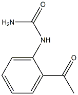 N-(2-acetylphenyl)urea Structure