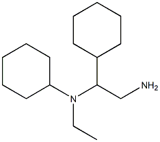N-(2-amino-1-cyclohexylethyl)-N-ethylcyclohexanamine