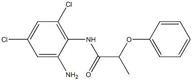 N-(2-amino-4,6-dichlorophenyl)-2-phenoxypropanamide