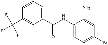 N-(2-amino-4-bromophenyl)-3-(trifluoromethyl)benzamide Structure