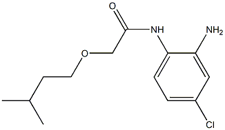 N-(2-amino-4-chlorophenyl)-2-(3-methylbutoxy)acetamide