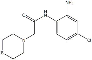 N-(2-amino-4-chlorophenyl)-2-(thiomorpholin-4-yl)acetamide
