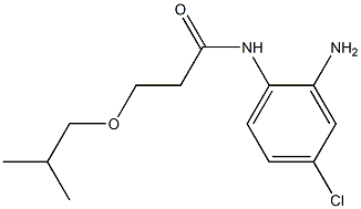 N-(2-amino-4-chlorophenyl)-3-(2-methylpropoxy)propanamide