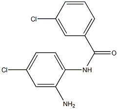 N-(2-amino-4-chlorophenyl)-3-chlorobenzamide Struktur