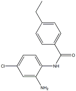 N-(2-amino-4-chlorophenyl)-4-ethylbenzamide Struktur