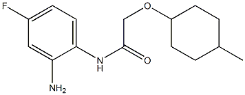 N-(2-amino-4-fluorophenyl)-2-[(4-methylcyclohexyl)oxy]acetamide