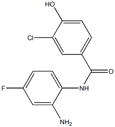 N-(2-amino-4-fluorophenyl)-3-chloro-4-hydroxybenzamide