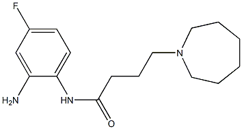 N-(2-amino-4-fluorophenyl)-4-azepan-1-ylbutanamide
