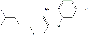 N-(2-amino-5-chlorophenyl)-2-[(4-methylpentyl)oxy]acetamide