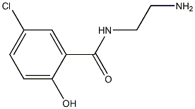 N-(2-aminoethyl)-5-chloro-2-hydroxybenzamide Structure