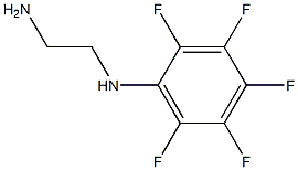 N-(2-aminoethyl)-N-(pentafluorophenyl)amine Struktur